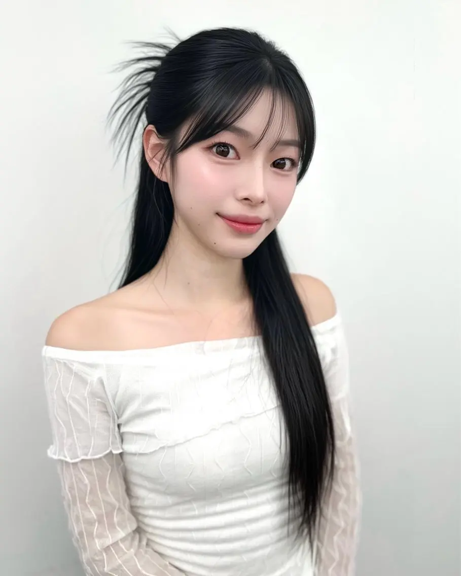 セミロング 顔周りカット 韓国風ヘア レイヤーカット カット ヘアカラー トリートメント ヘッドスパ ヘアセット 前髪顔まわりカット 🌈中村海聖のヘアスタイル