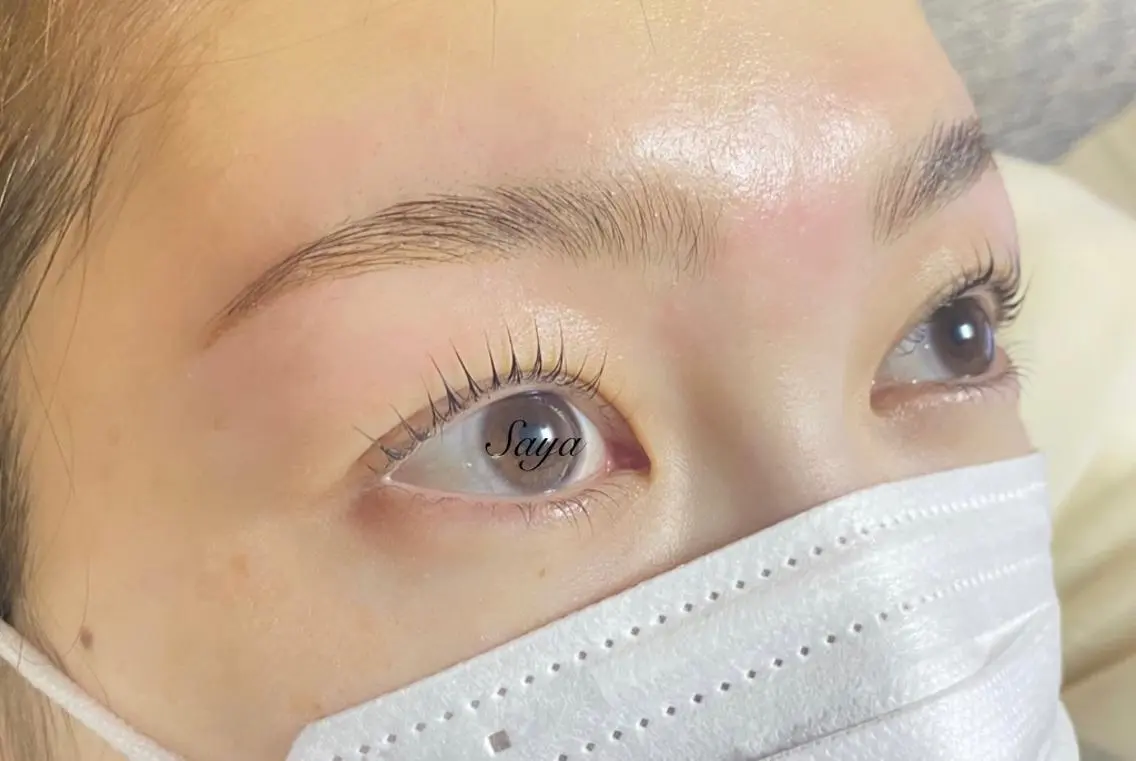 ミディアム カラー パーマ ヘアアレンジ メンズ キッズ ネイル マツエク・マツパ マツパ Attrait Eye☻*Sayaのマツエク・マツパデザイン