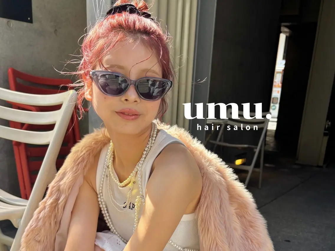 ミディアム カラー ヘアアレンジ ハッシュカット 韓国風ヘア レイヤーカット カット ヘアカラー 🫧umu.🫧韓国 /レイヤー/ハッシュのヘアスタイル