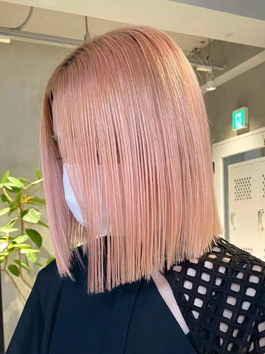 ショート カラー 井上  輝香 elima 武蔵小杉のヘアスタイル