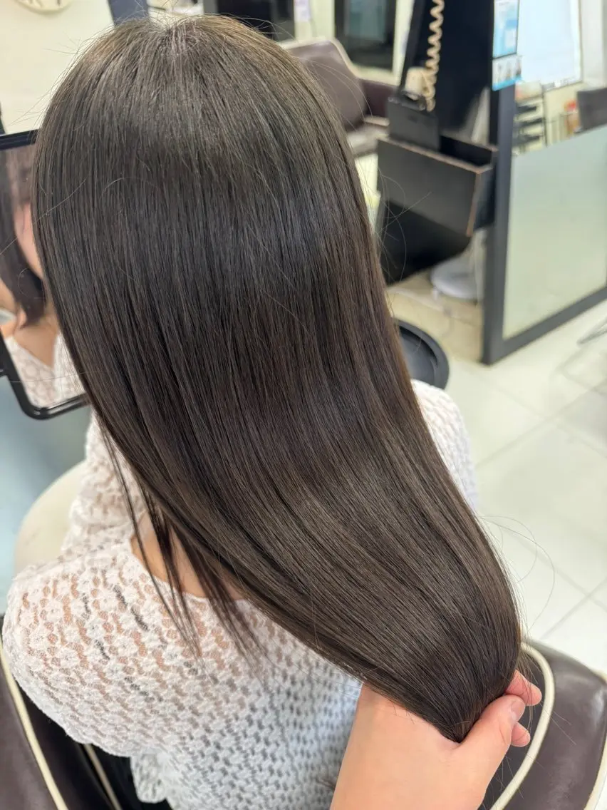 ロング カット トリートメント LUMINA 🎀kaho🎀のヘアスタイル