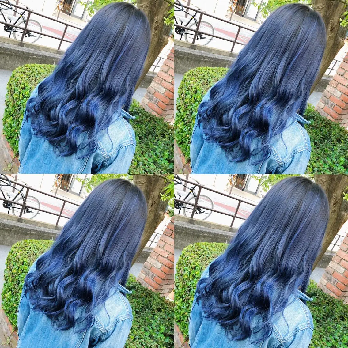 ロング カラー ヘアアレンジ キッズ ヘアカラー トリートメント 💟Chloe原宿店 🩶ハイトーンのヘアスタイル