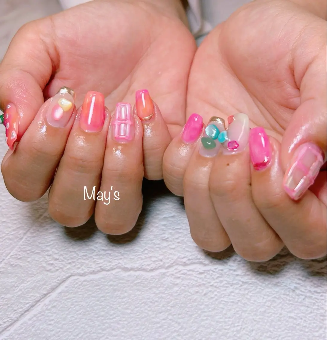 ネイル 持ち込み nail salon May'sのネイルデザイン