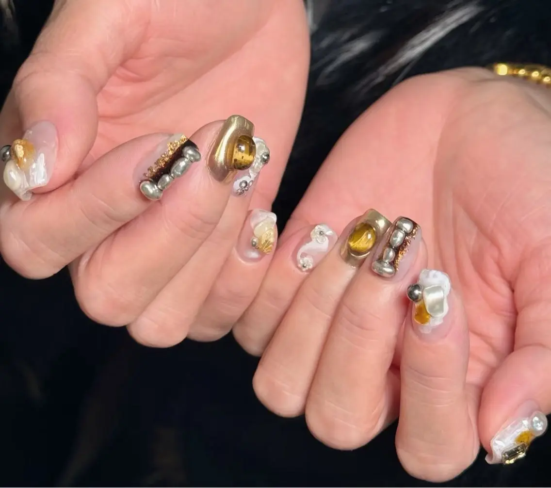 ネイル ハンドネイル Panda·z Nail 🐼池袋店のネイルデザイン