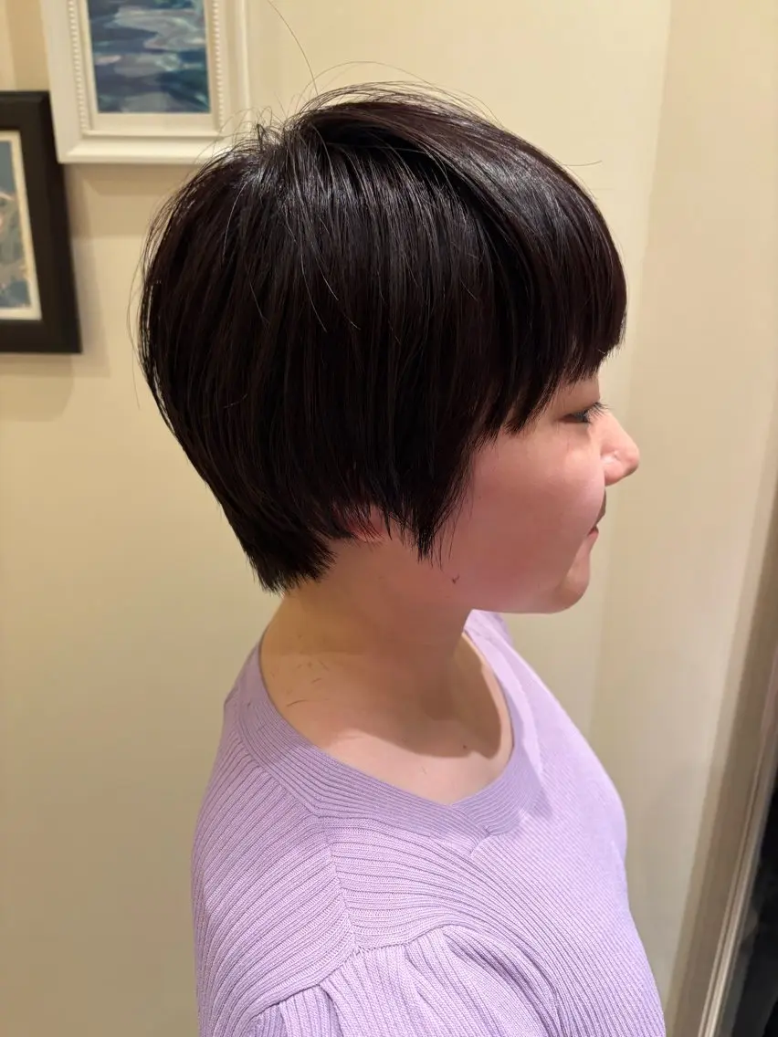 ショート ショートヘア 田内満里奈 /ショートカットのヘアスタイル