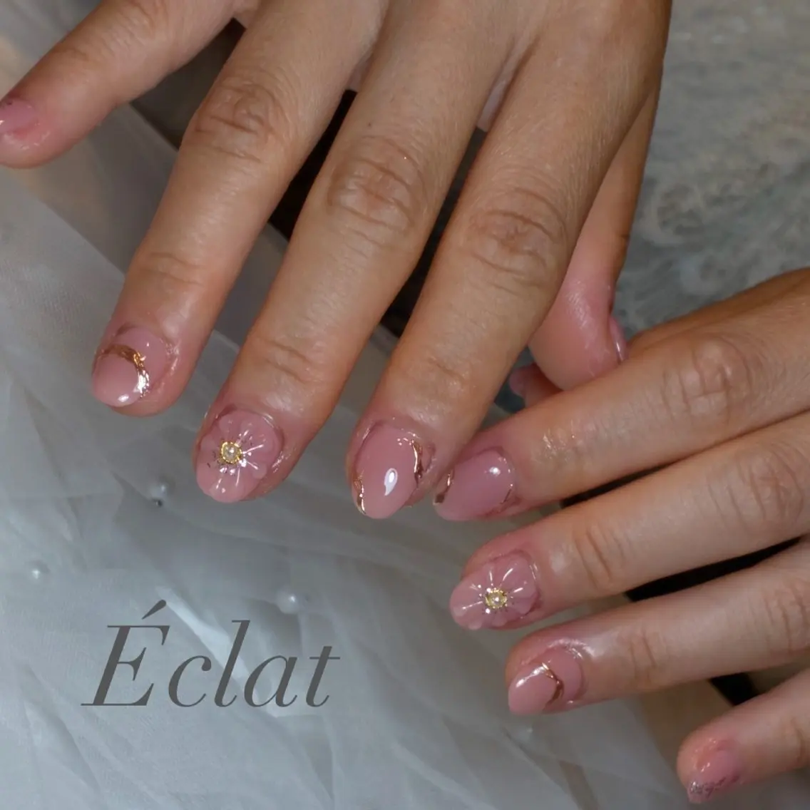 ネイル ネイルチップ ハンドネイル nail salon Éclatのネイルデザイン