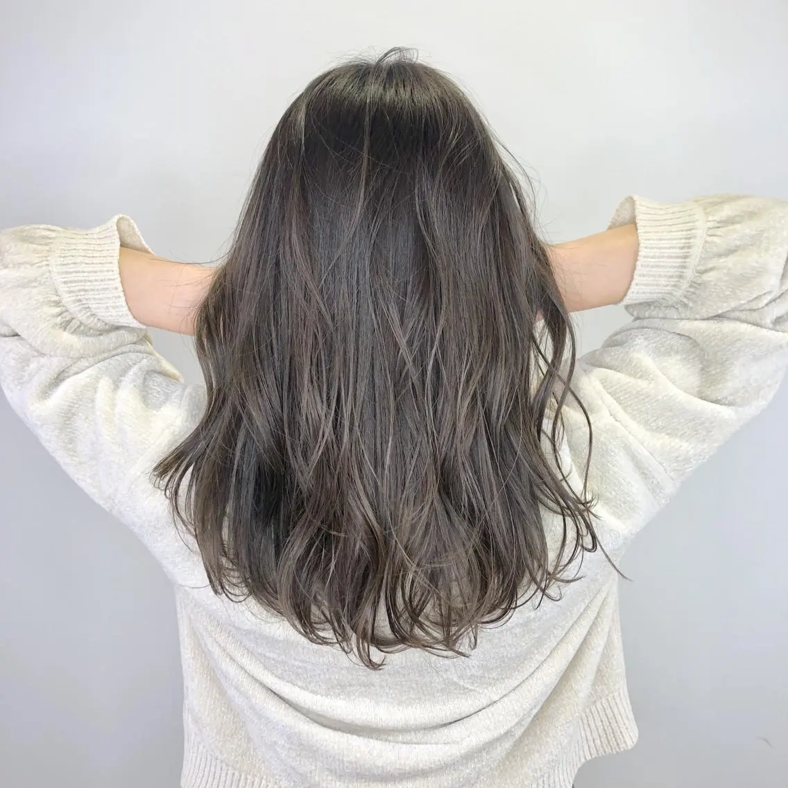 セミロング カラー ヘアカラー トリートメント 関 京磨のヘアスタイル