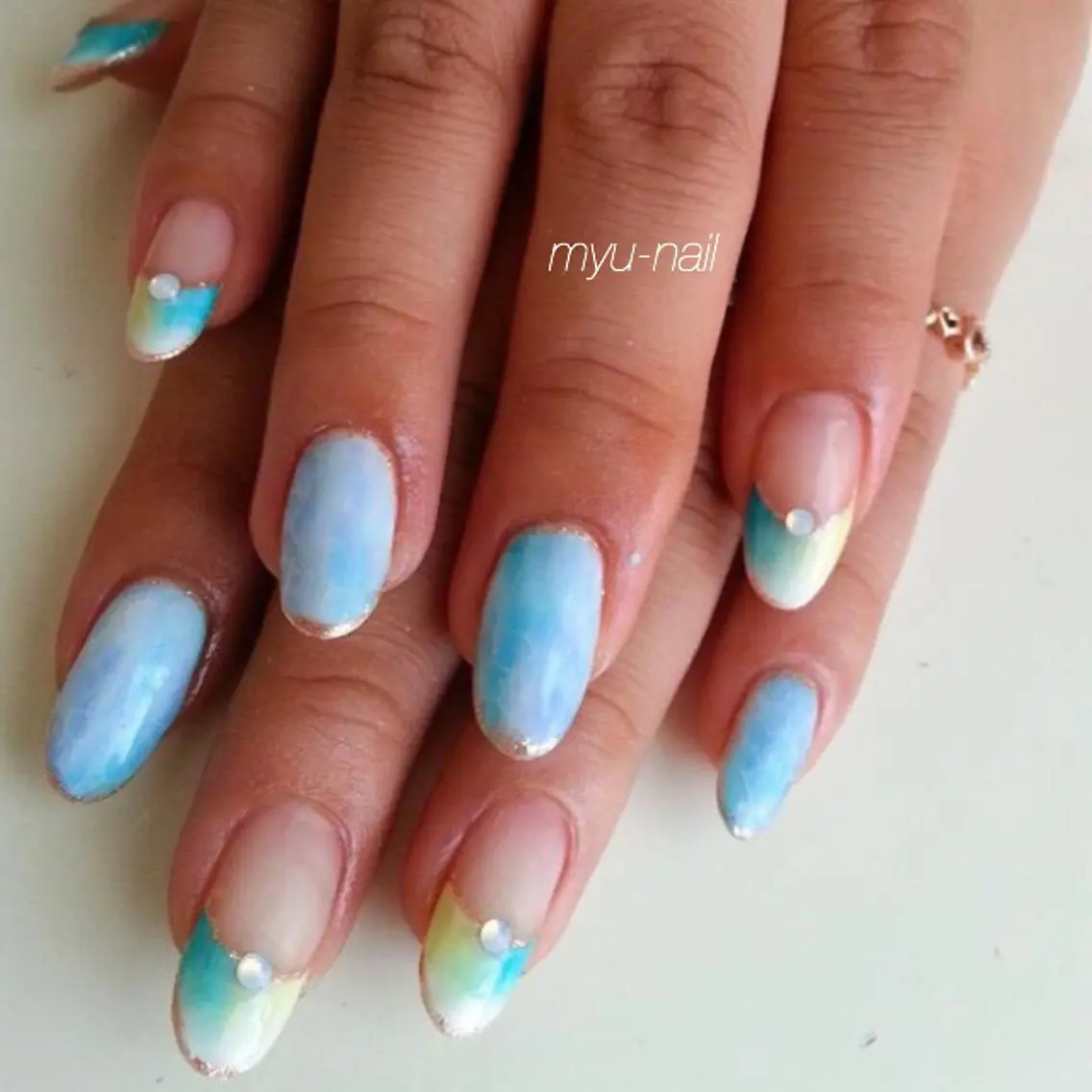 ネイル アートネイル ホームサロン myu-nailのネイルデザイン