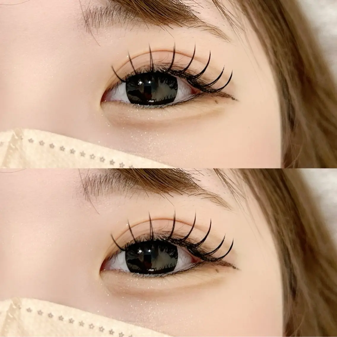 マツエク・マツパ フラットラッシュ eyelist renkaのマツエク・マツパデザイン