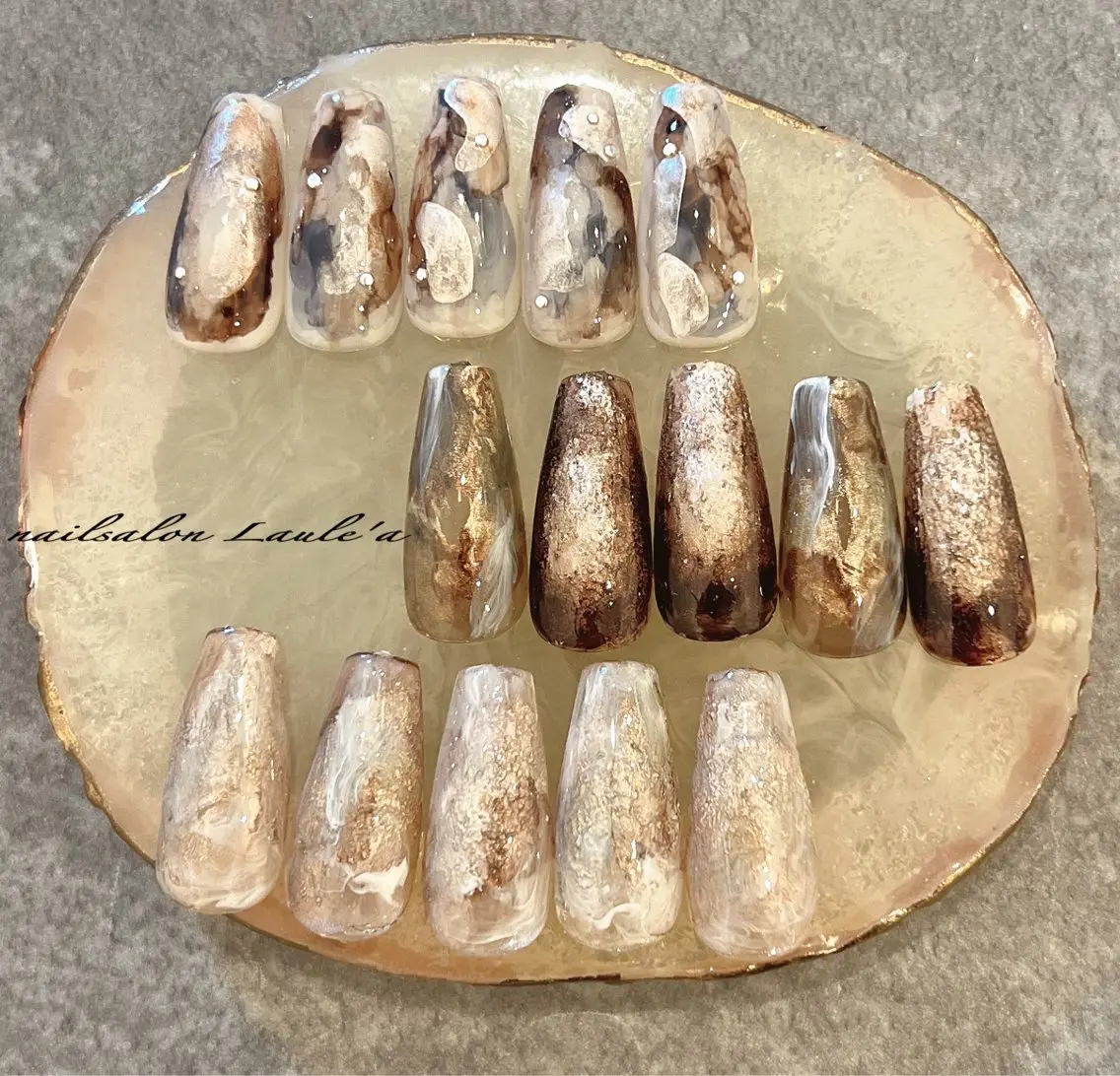 ネイル アートネイル フットネイル nailsalon Laule'aのネイルデザイン