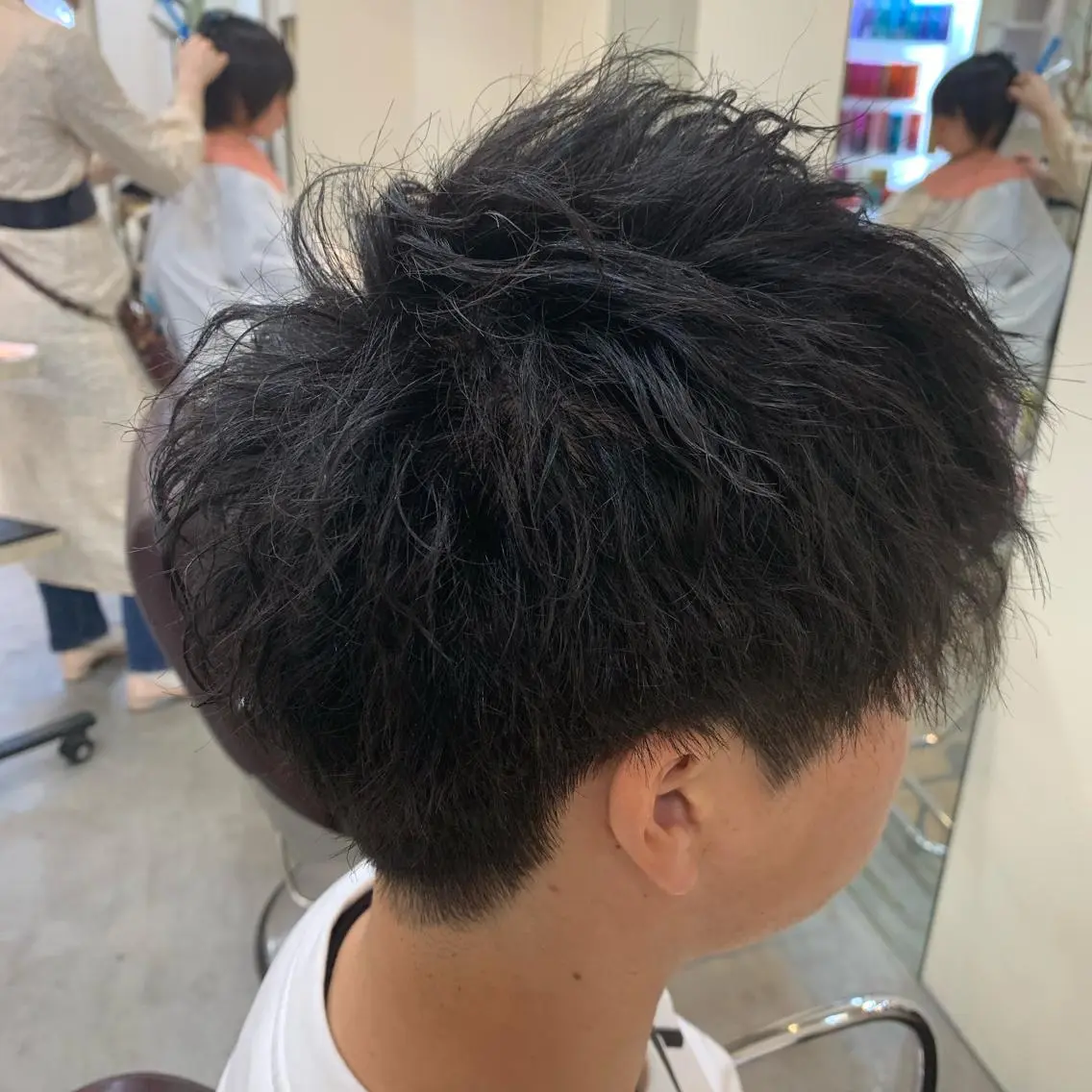 ショート パーマ メンズ AOI✩⡱ 。のネイルデザイン