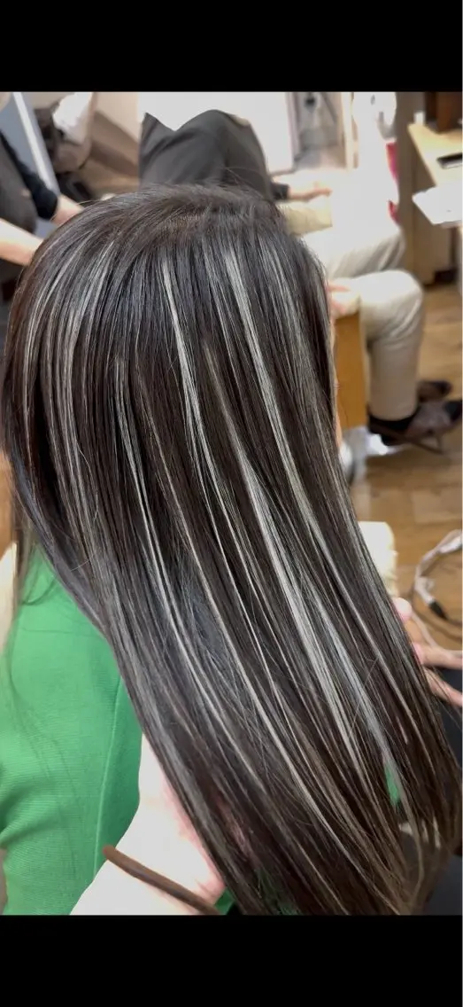 ロング カラー ハイライトカラー 3Dハイライト ハイライト ヘアカラー トリートメント 🌈ハイライト特化 🌈 🐶ノザワ🐶のヘアスタイル