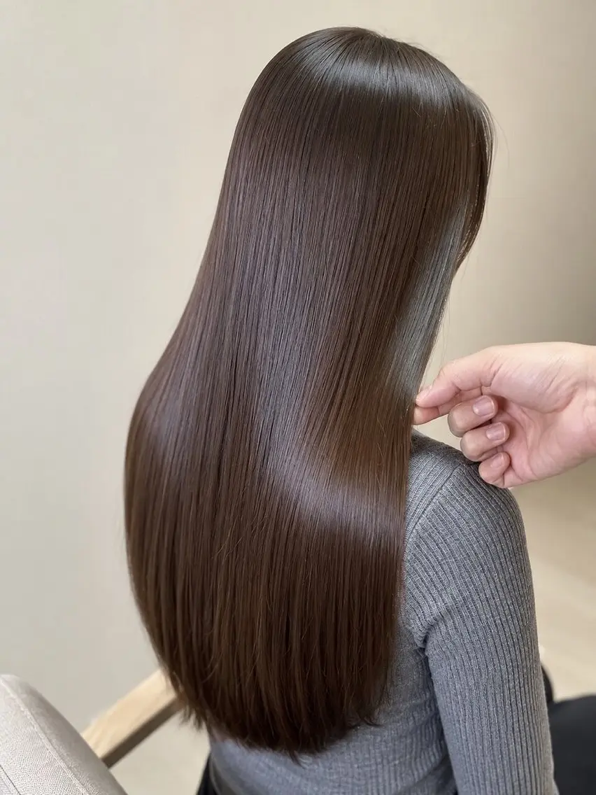 ロング 米倉 群のヘアスタイル