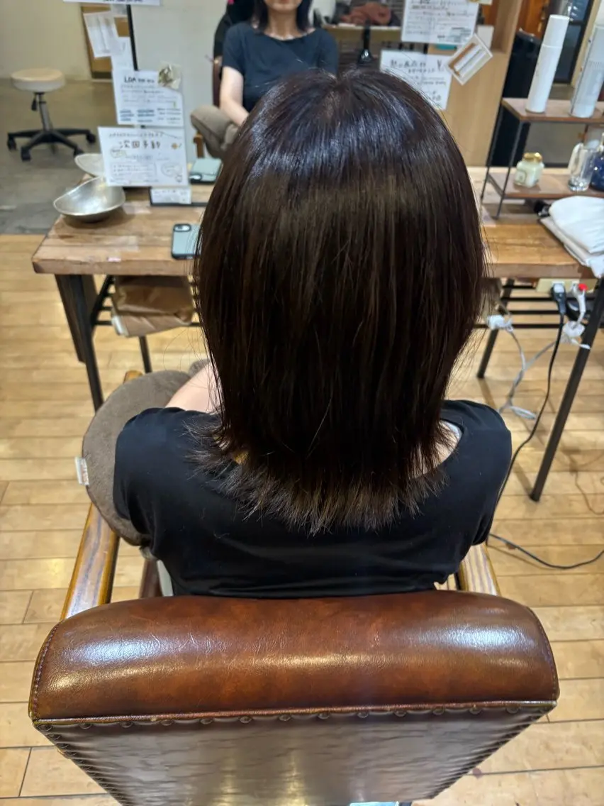 ミディアム hitoHito 〽️かしわぎ❣️のヘアスタイル