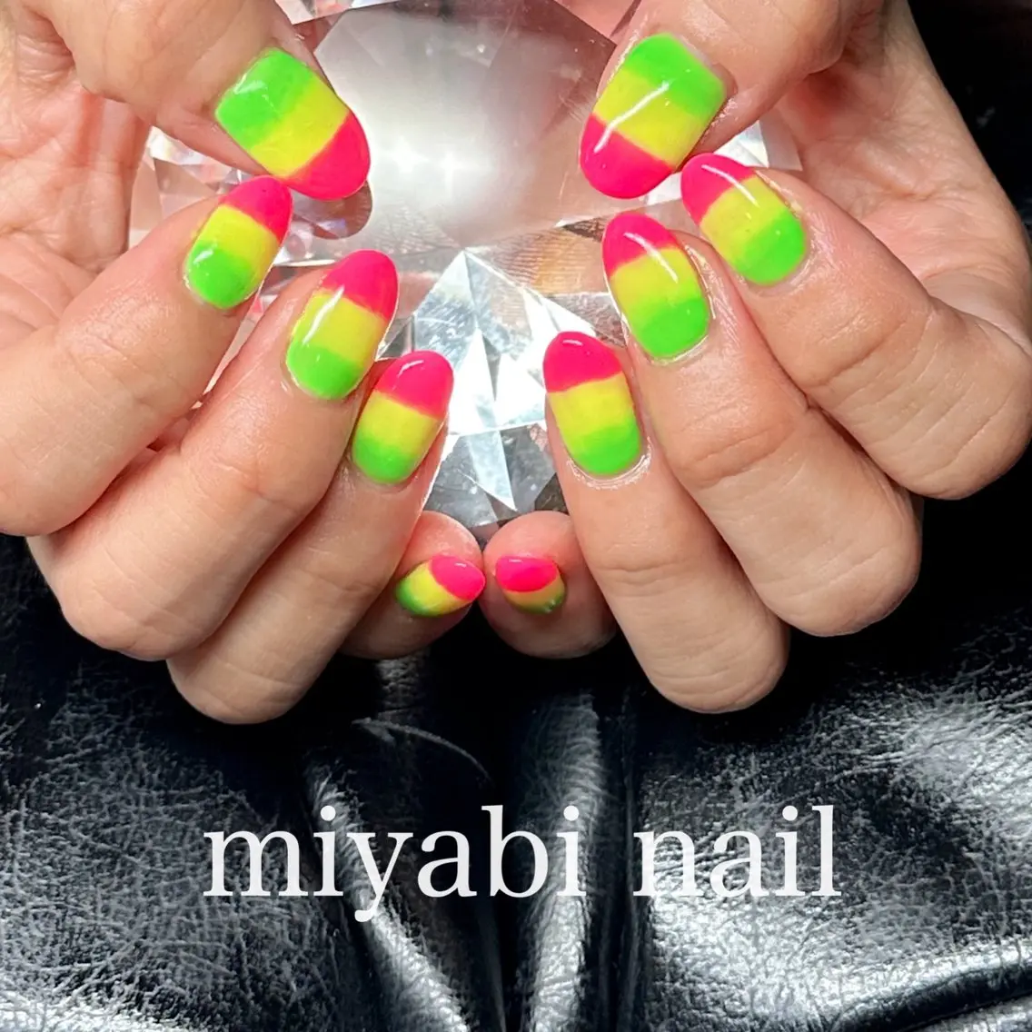 ネイル ジェルネイル 持ち込み ブライダルネイル ハンドネイル miyabi nail 桂川駅近くのネイルデザイン