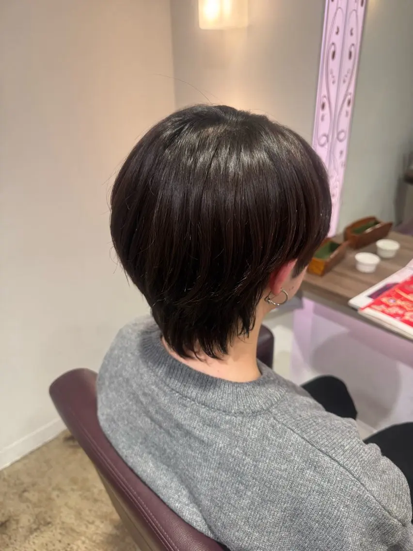 ショート カット レディースカット SHIORIのヘアスタイル