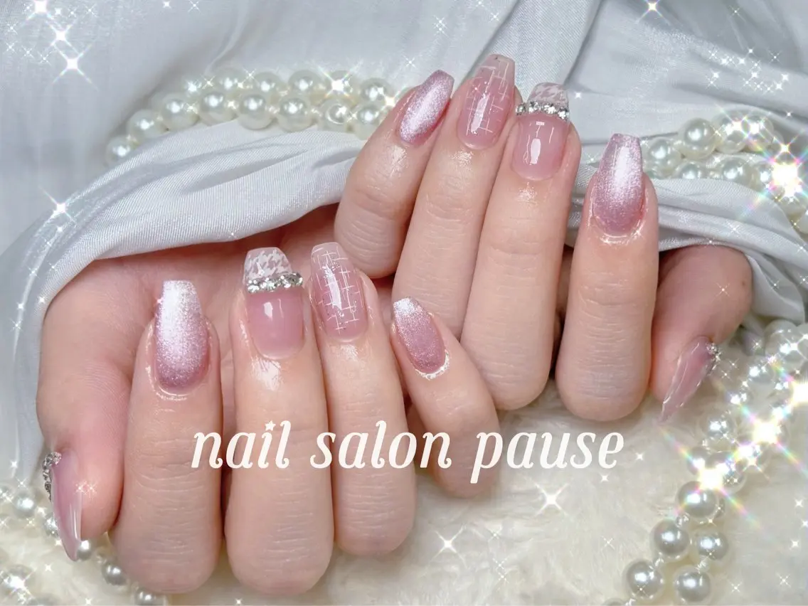 ネイル ハンドネイル ハンドケア nail salon pause✨のネイルデザイン