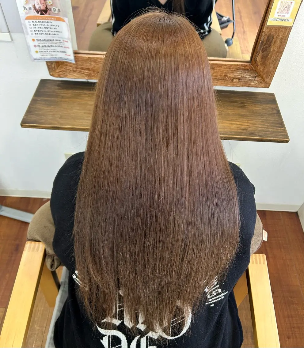 ロング 改瀬 由衣のヘアスタイル