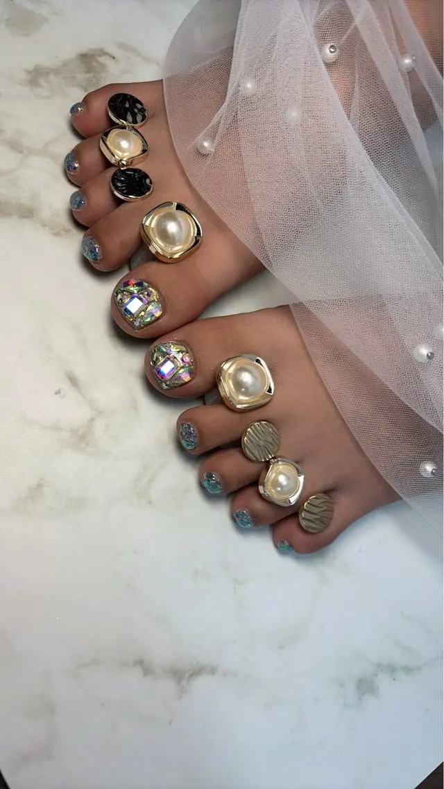ネイル フットネイル Kayo 💅のネイルデザイン