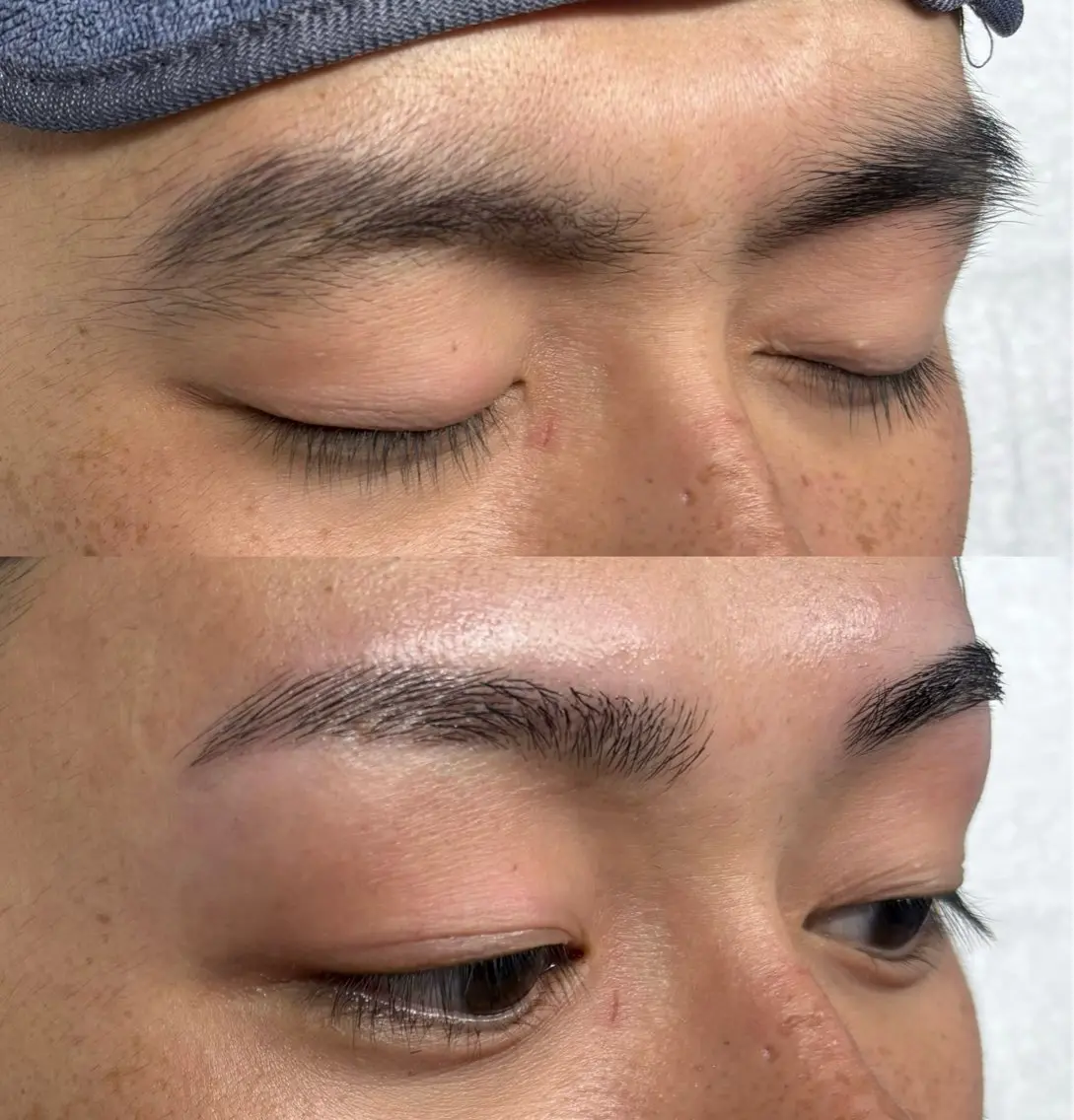【メンズ美眉wax】ワックスシート(鎮静パック・コーティング付き)自己処理した、毛量が多い方に特におすすめです🉐の写真