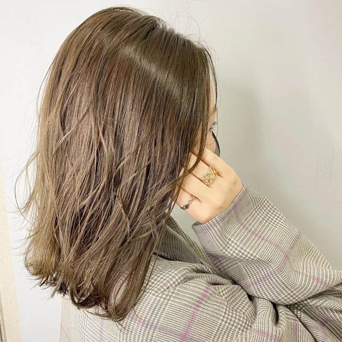 カラー 透明感カラー 橋口 亮平のヘアスタイル