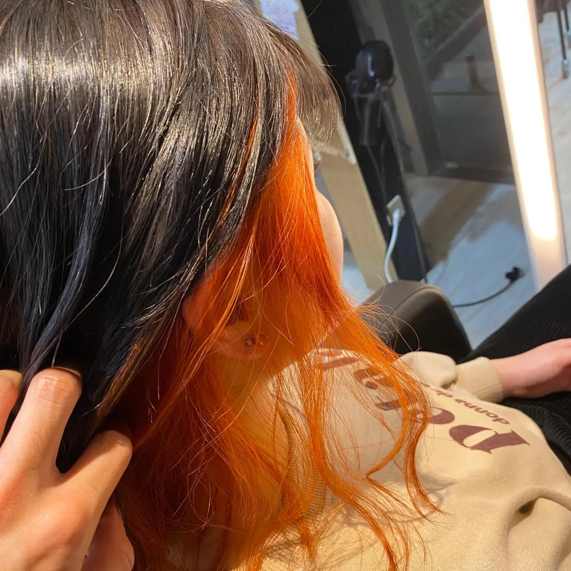 ミディアム カラー 井手 孔介のヘアスタイル