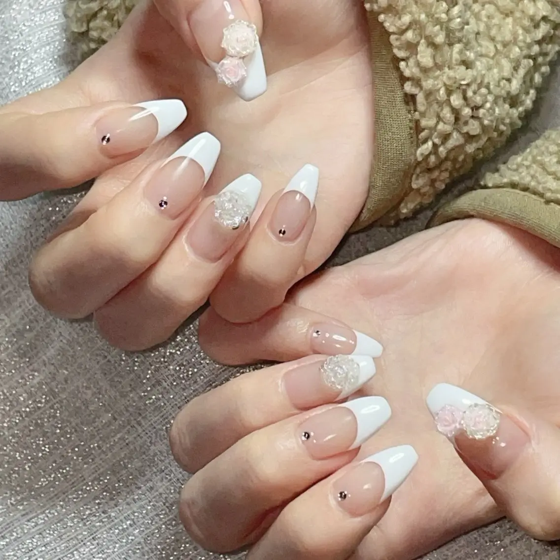 ネイル フレンチネイル 林 ✨syousyouのネイルデザイン