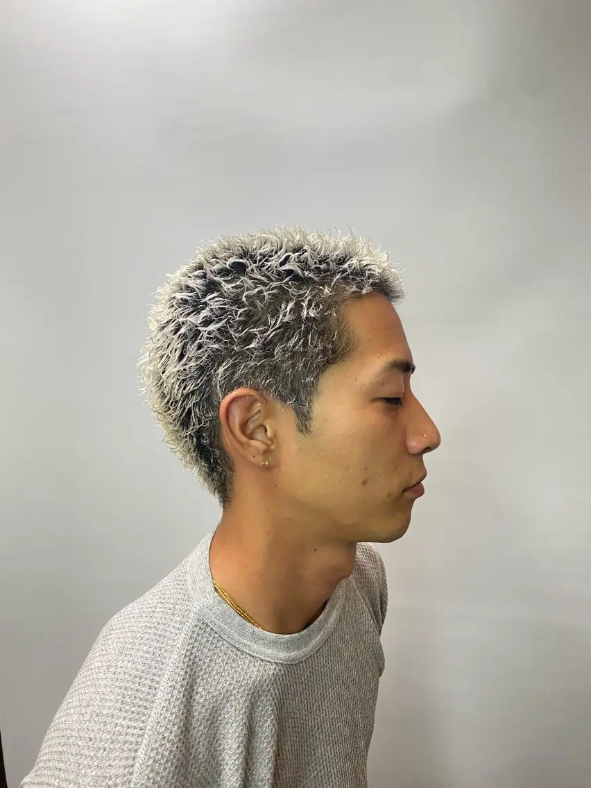 メンズ メンズパーマ 💈Hayate原宿 ／イージーパーマ💈のヘアスタイル