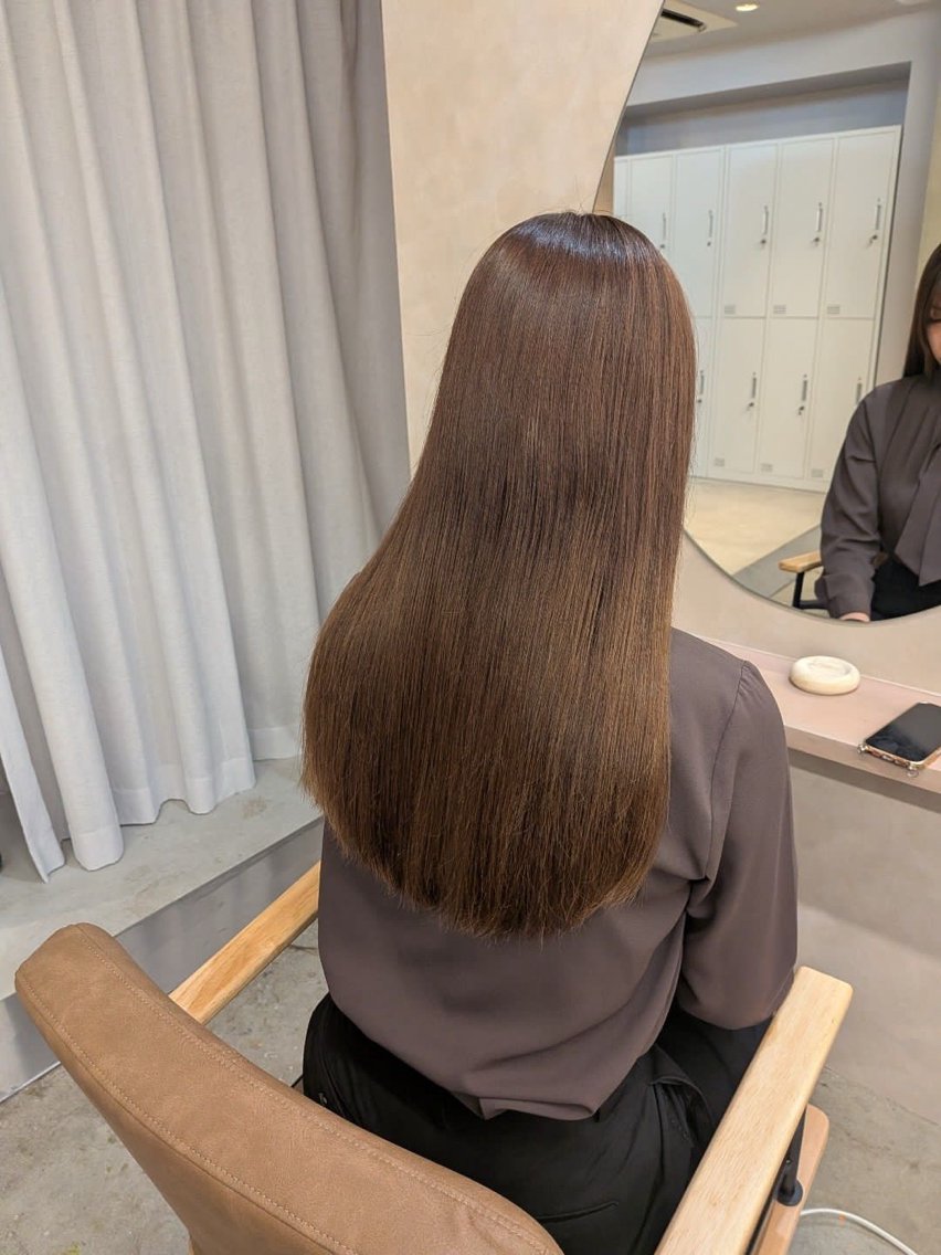 ロング カットモデル✂️ 千夏のヘアスタイル