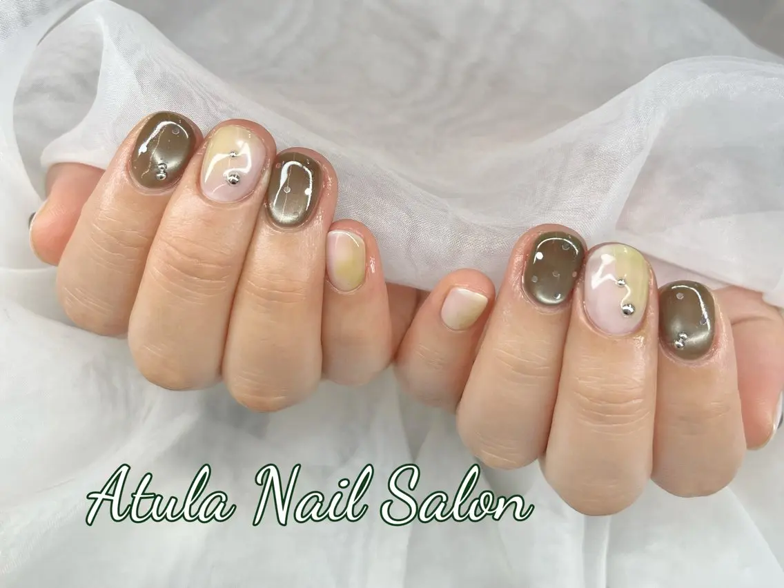 ネイル ハンドネイル ATULA nailのネイルデザイン