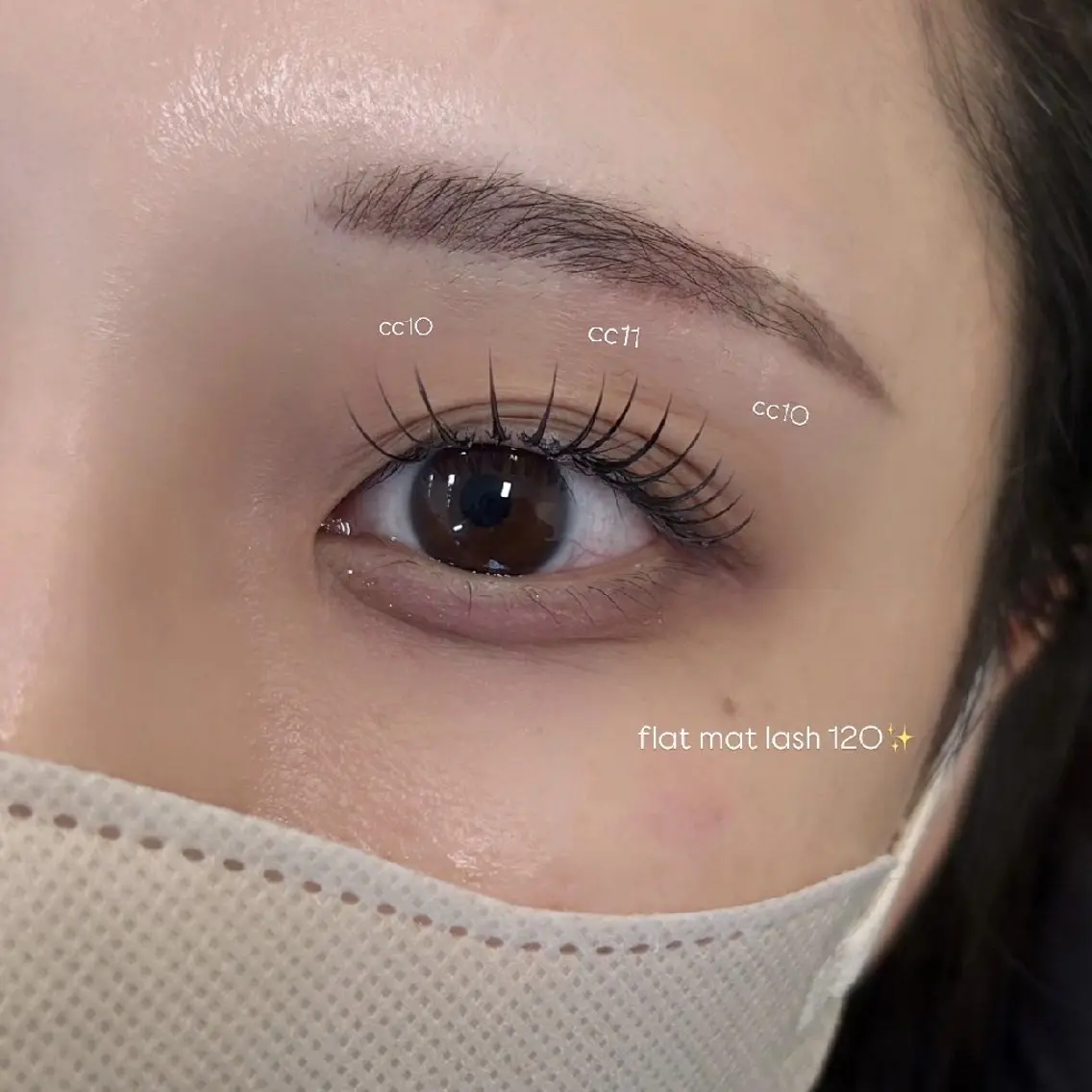 マツエク・マツパ フラットラッシュ Daisylash 💞RIOのマツエク・マツパデザイン