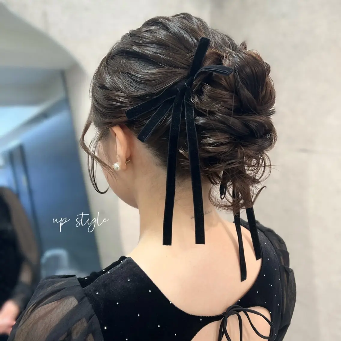 セミロング ヘアアレンジ ヘアセット ヘアメイク/髪質改善 🎀Moeri🎀のヘアスタイル