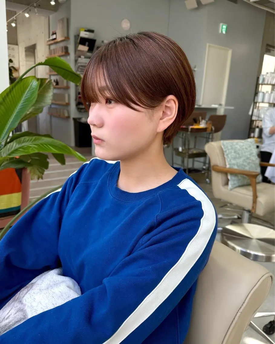ショート ショートヘア U-fuショート 伊藤拓海のヘアスタイル
