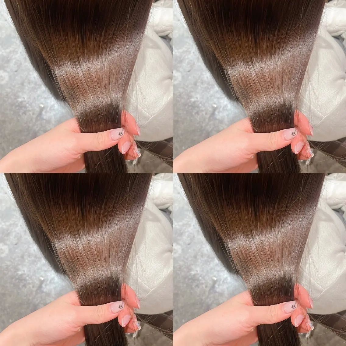 ミディアム カラー カット ヘアカラー トリートメント Minami. 🩵 再現性特化ヘアのヘアスタイル