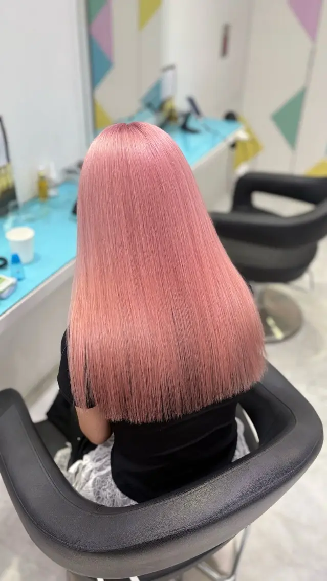 カラー ヘアカラー akari🎀🤍 ガーリーstyleのヘアスタイル