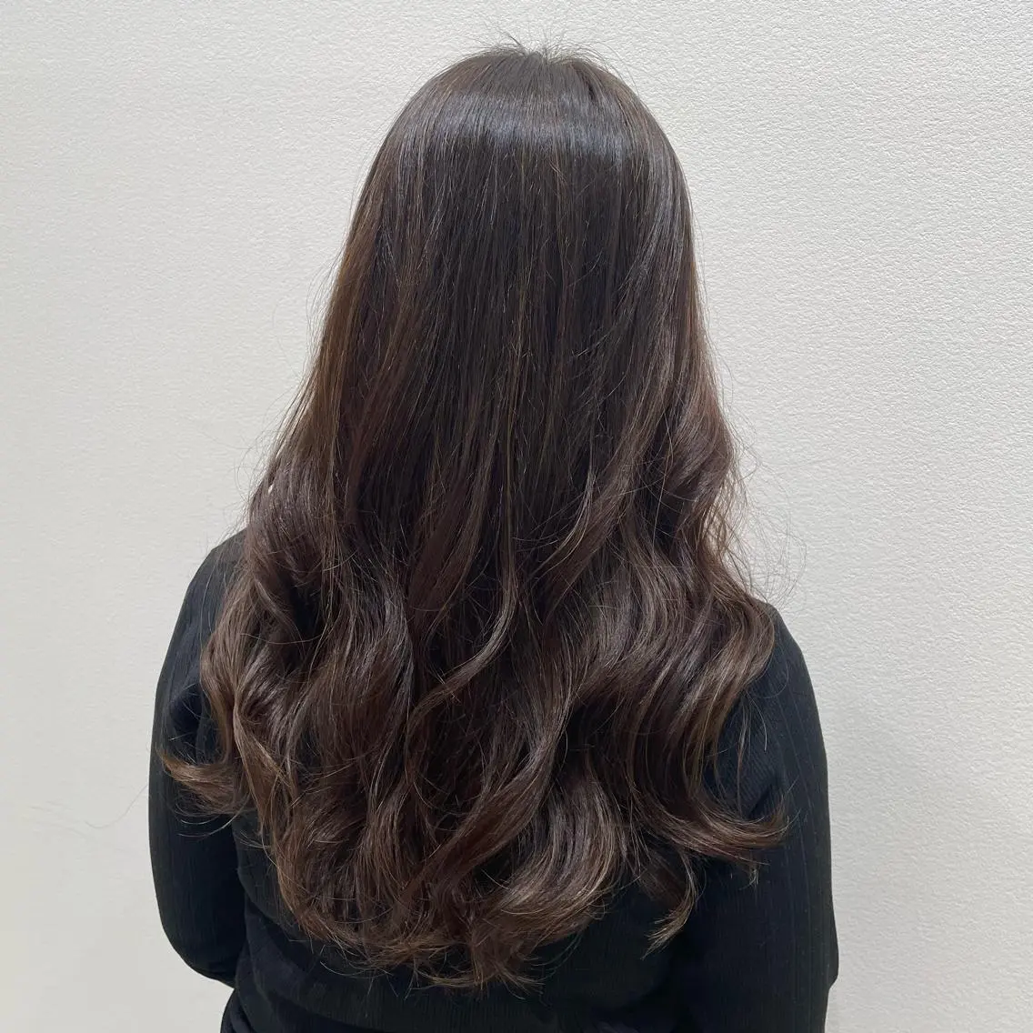 ロング パーマモデル募集🌈 森脇帆南のヘアスタイル