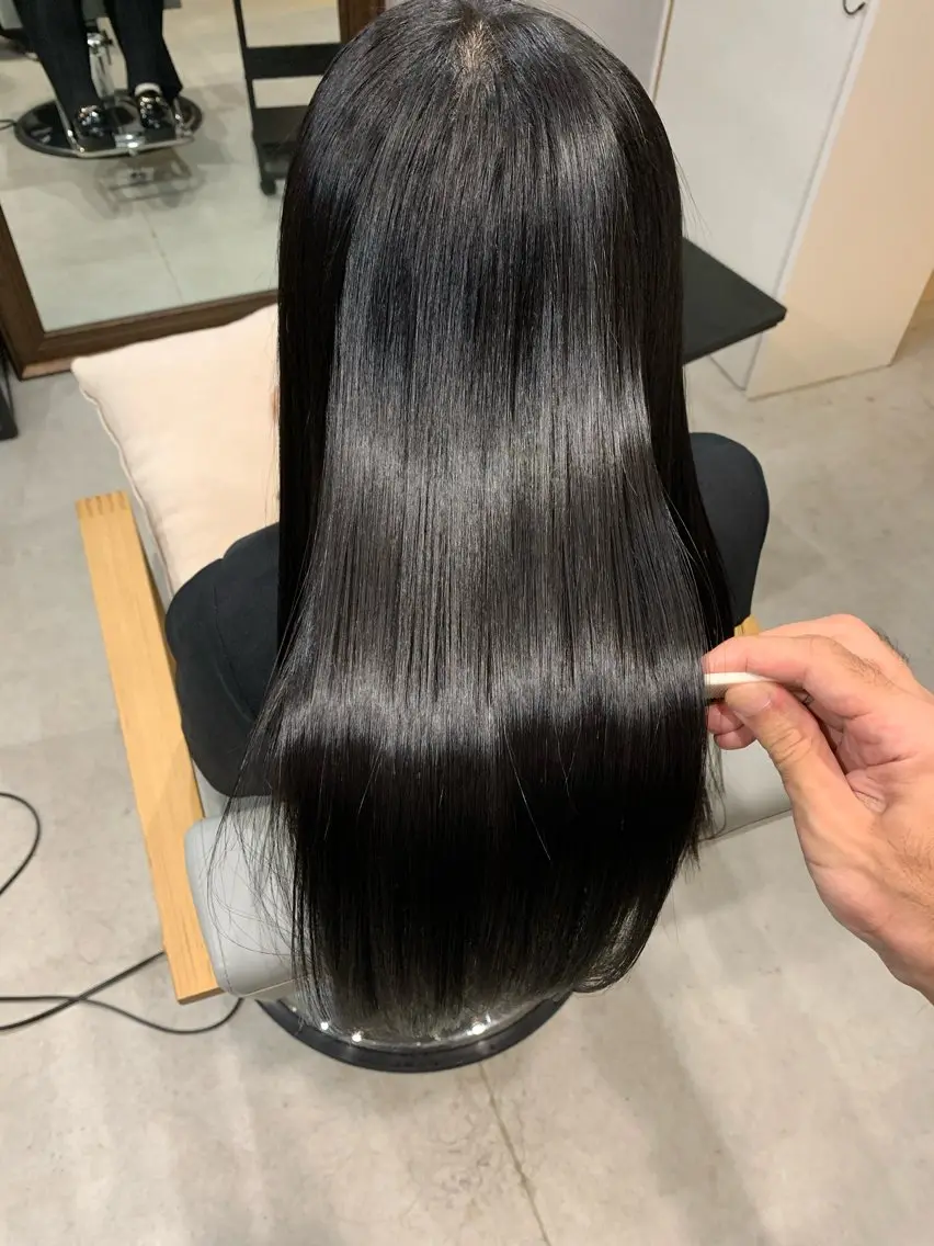 パーマ 髪質改善 ストレートパーマ Rang柏 髪質改善No1のヘアスタイル