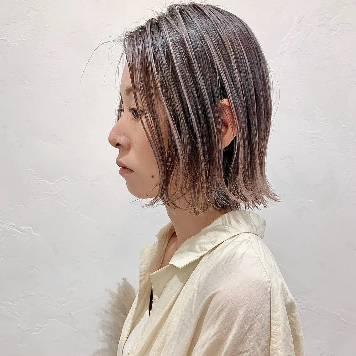 ミディアム カラー beronica ベロニカのヘアスタイル