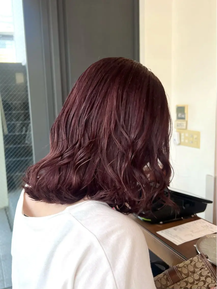 カットカラートリートメント💐🫧の写真