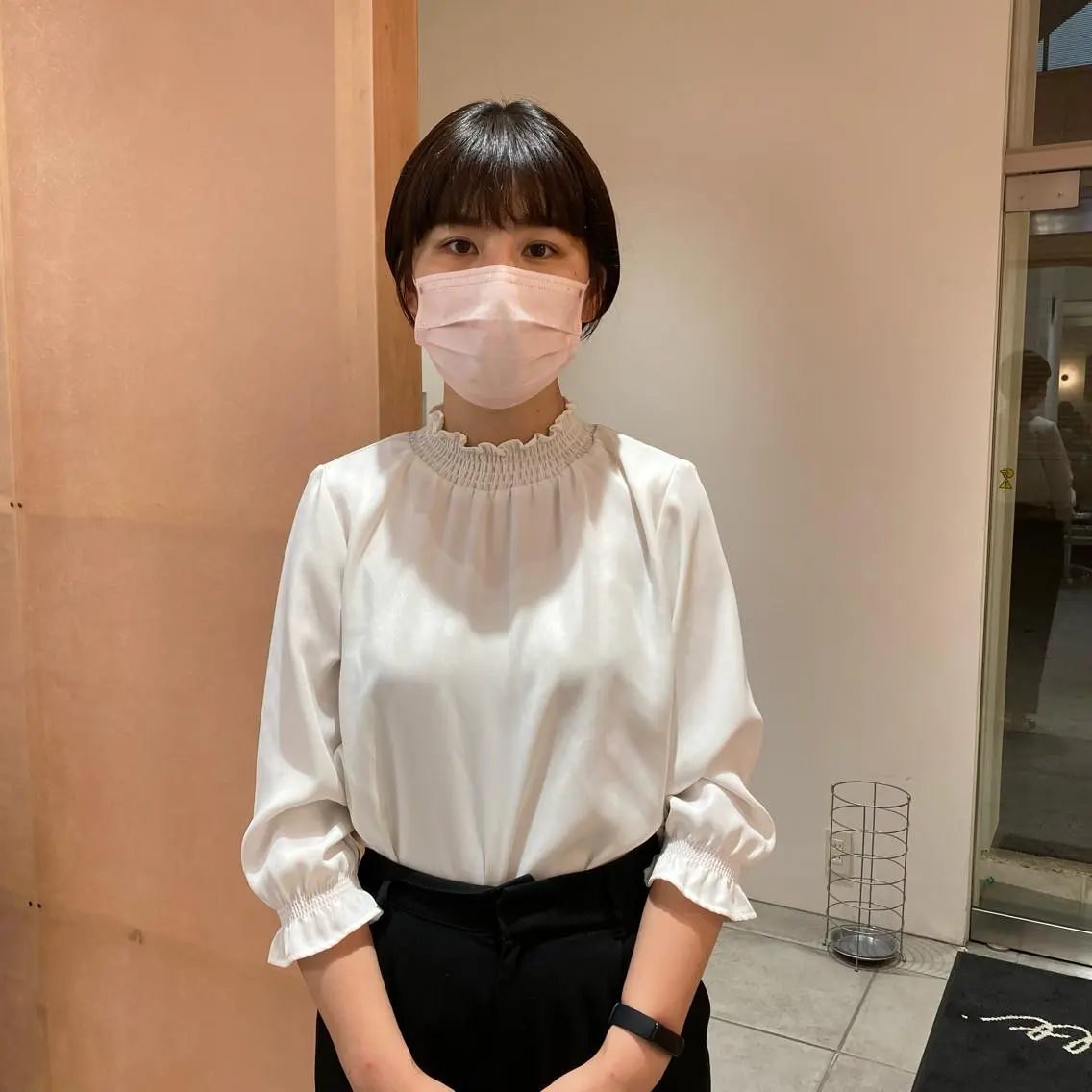 ショート BLOCK hair makeのヘアスタイル