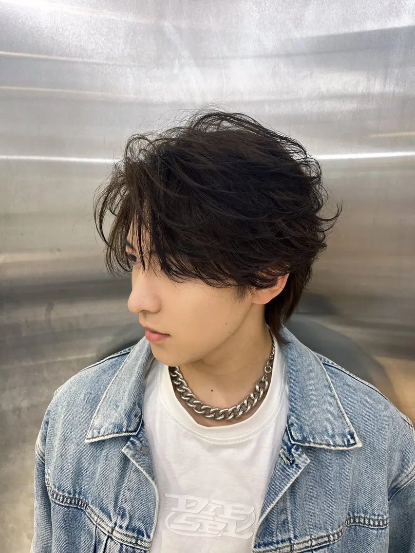 メンズ メンズパーマＮｏ1 Taiyoのヘアスタイル
