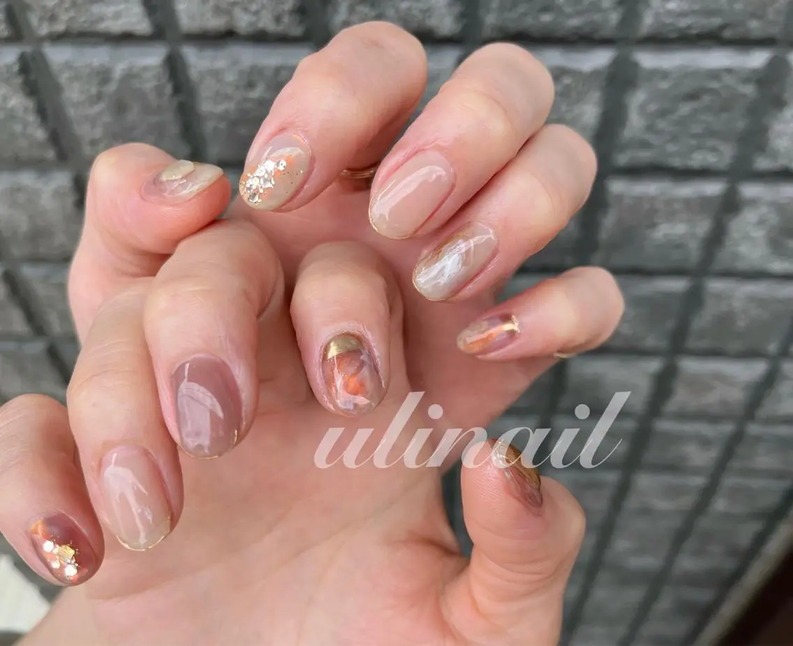 ネイル ハンドネイル ulinail （ウリネイル）のネイルデザイン