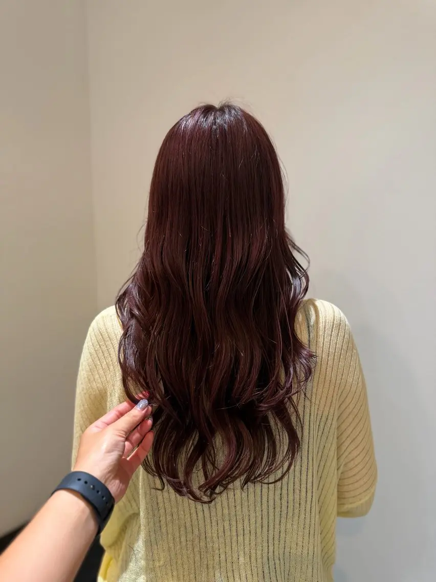 カラー カット ヘアカラー トリートメント ヘッドスパ 💇🏻♀️結/ 川崎美容師のヘアスタイル