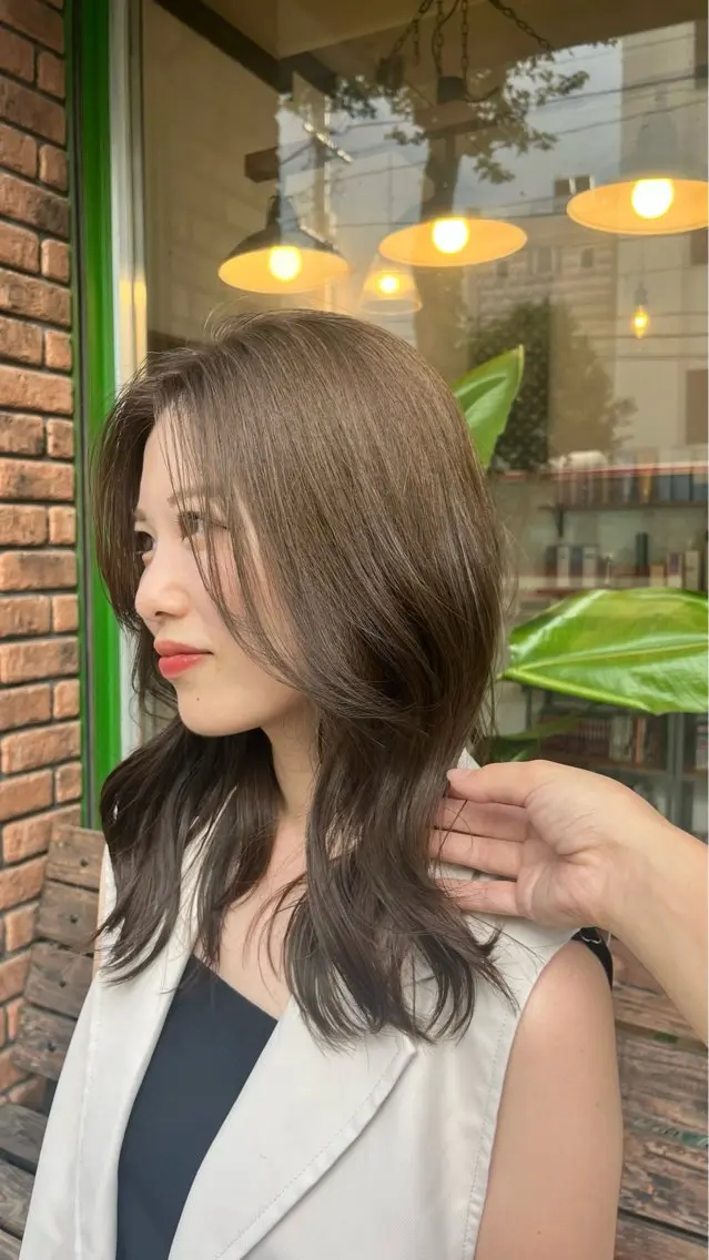 ロング カラー reika 🩰のヘアスタイル