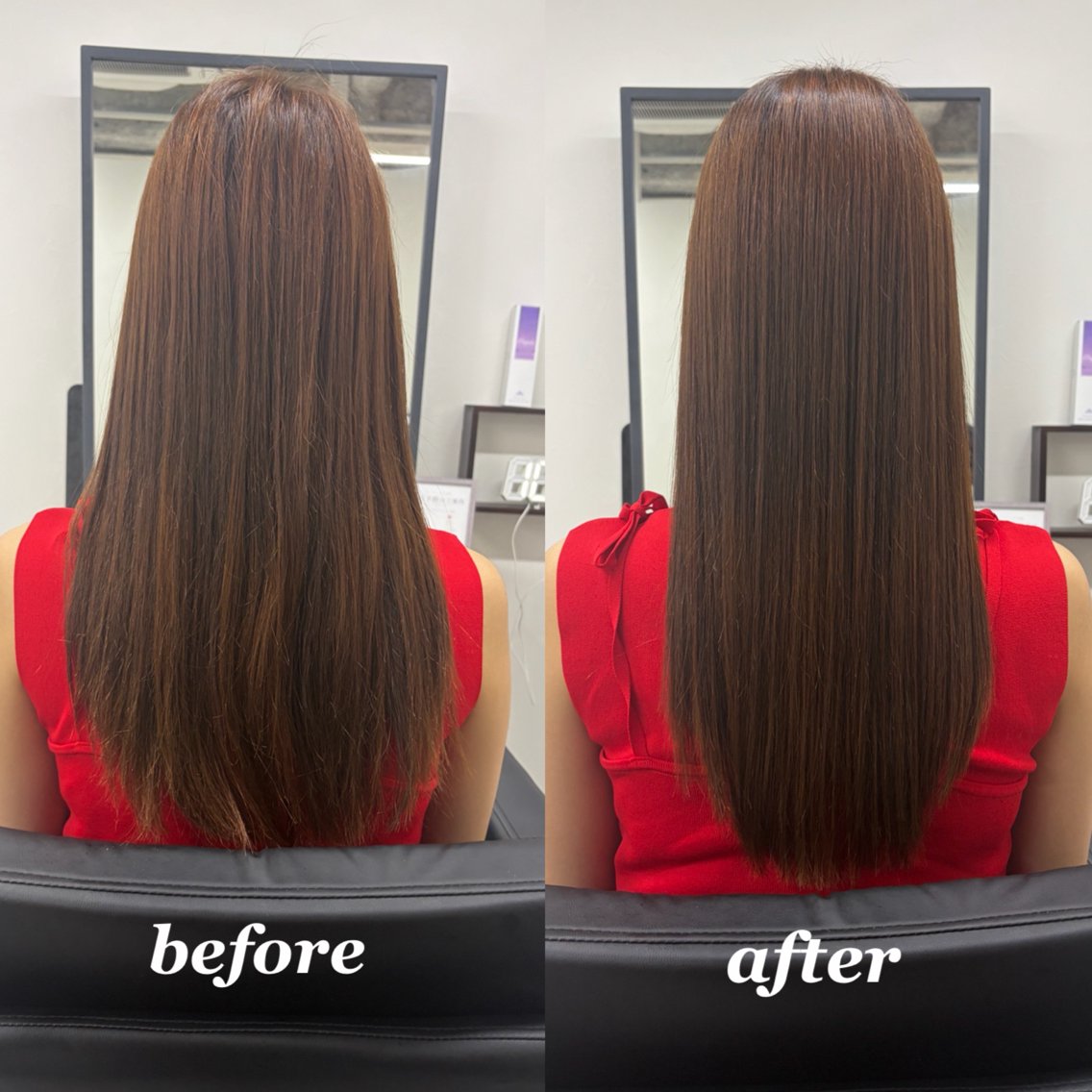 セミロング 髪質改善 トリートメント トリートメント fee久屋大通店 Asakaのヘアスタイル