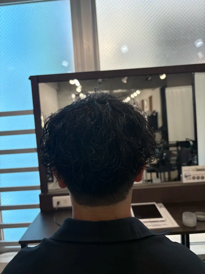 パーマ メンズ 下北沢メンズパーマ 特化園田　楓莉のヘアスタイル