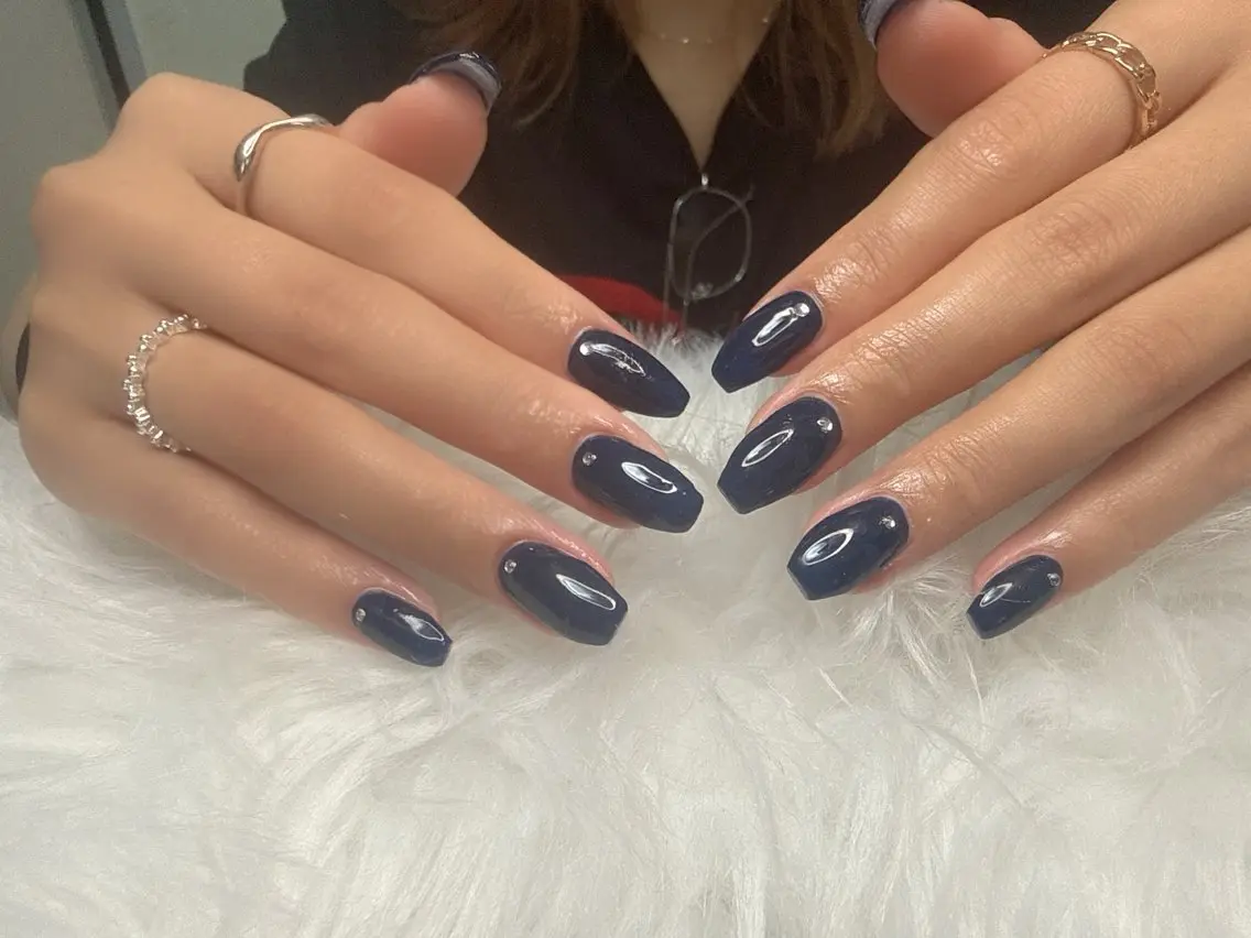 ネイル ロングネイル ハンドネイル タナカ フォンのネイルデザイン