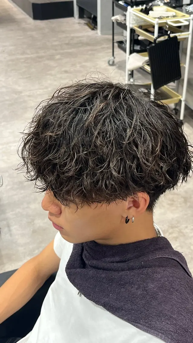 パーマ 縮毛矯正／髪質改善 メンズ美容師KOUのヘアスタイル