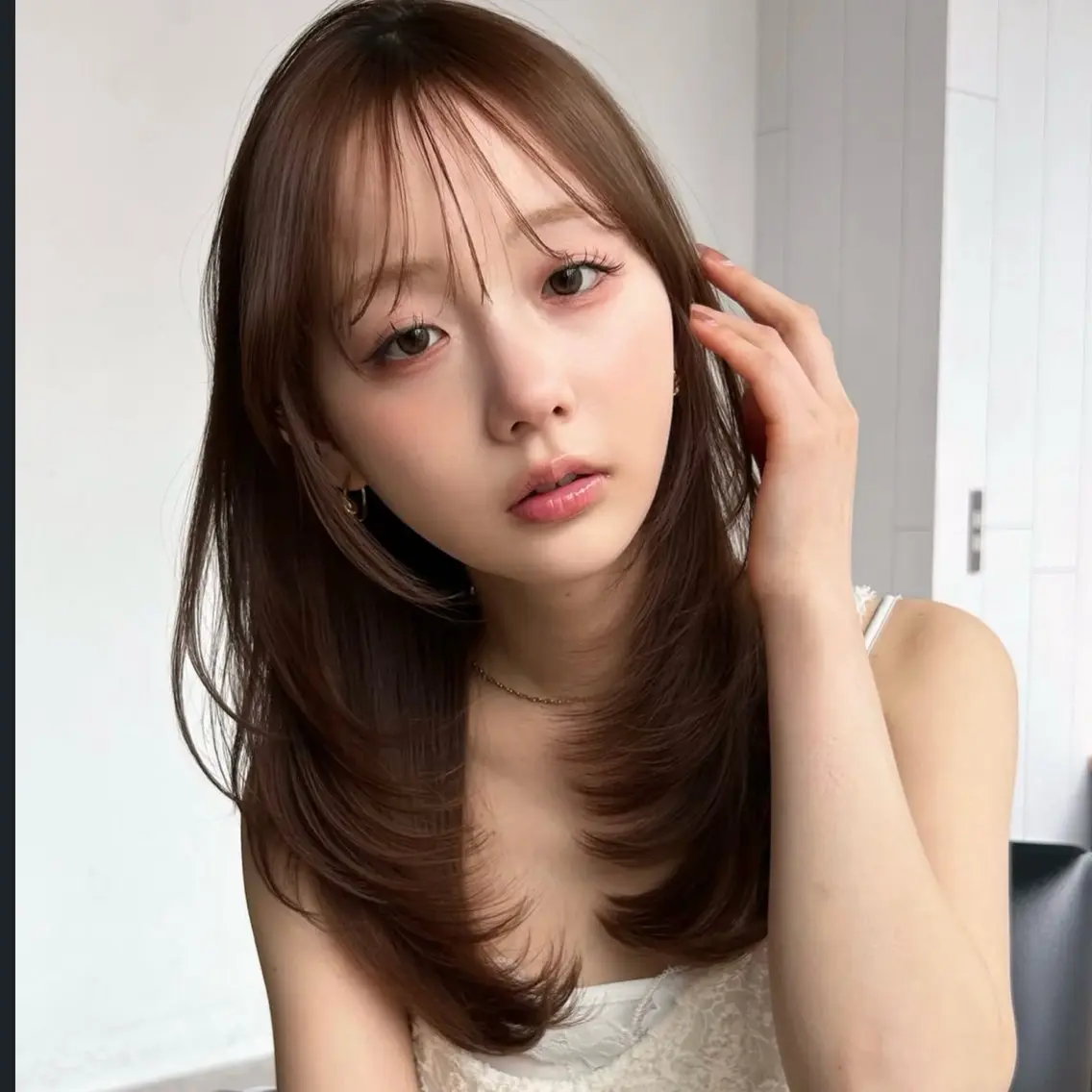 セミロング 池袋レイヤーカット 特化🔥YUUKIのヘアスタイル