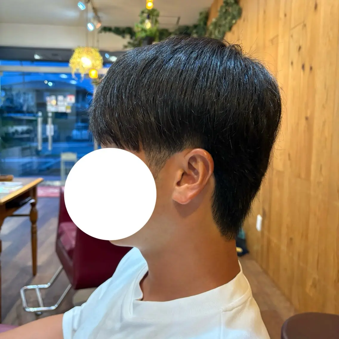 ショート メンズ マッシュ ショートヘア 足立 千咲のヘアスタイル